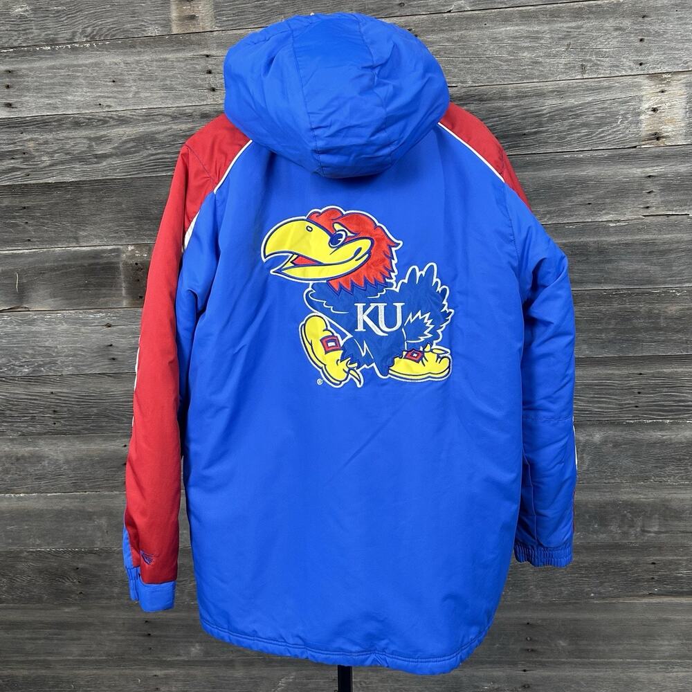 Kansas Jayhawks 3-in-1 Jacket Y2K Vibe NCAA Carl Banks G-III Reversible Vest - Picture 3 of 16